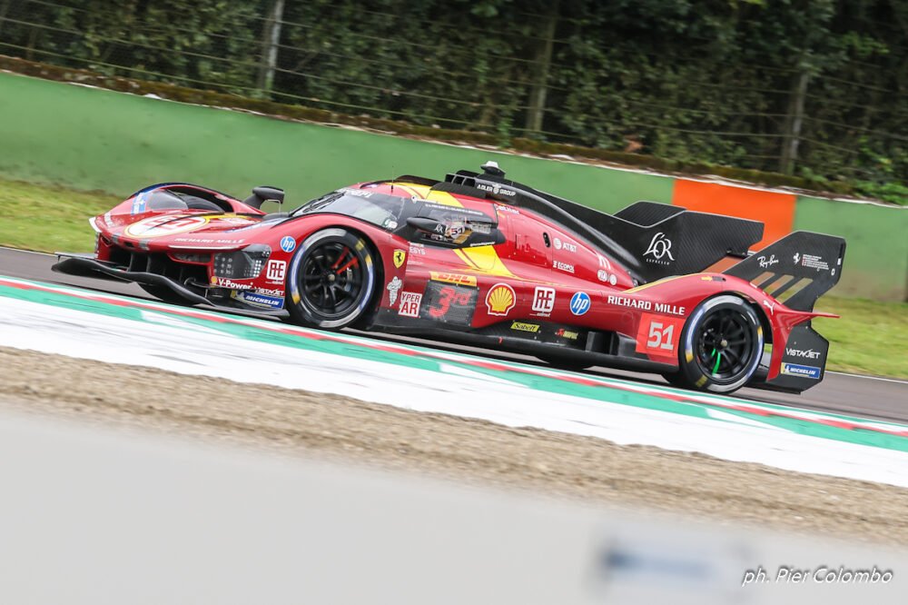 WEC, 6h Imola FP2: Ferrari e BMW in vetta con lo stesso tempo