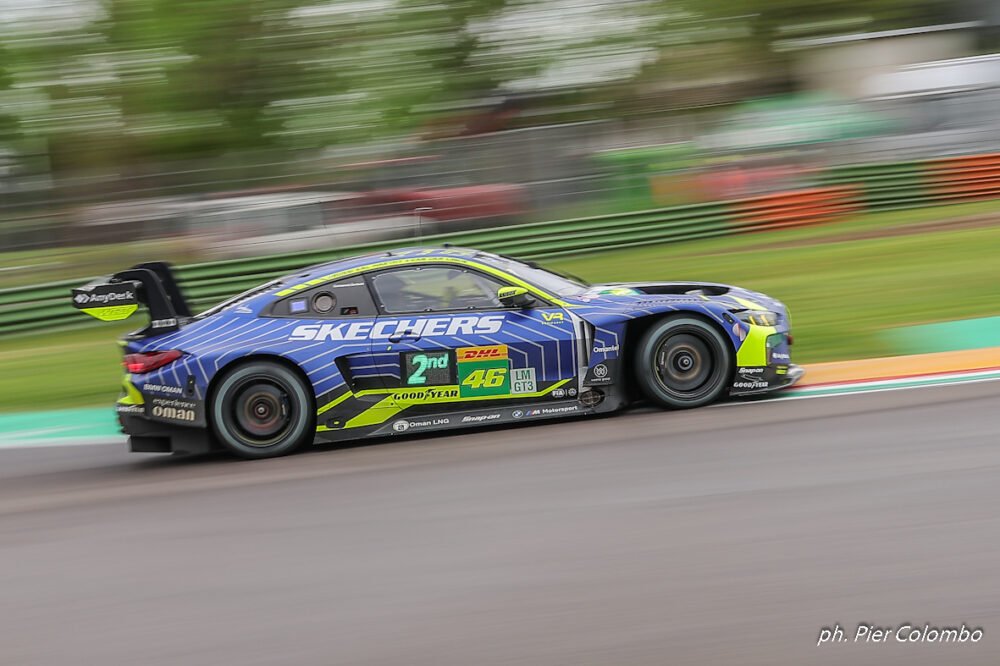 WEC, 6h Imola: Valentino Rossi in pole in LMGT3