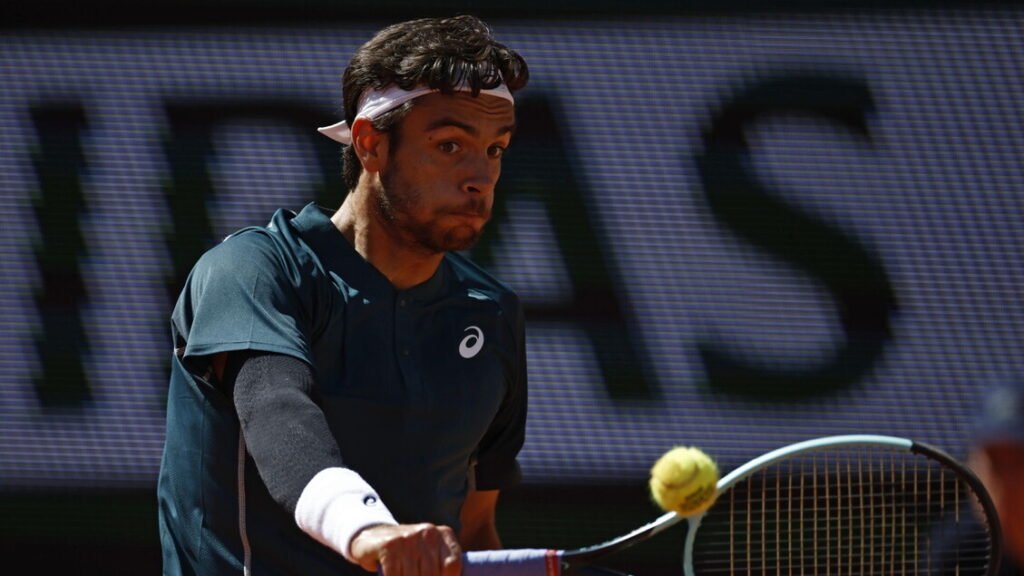 Roland Garros, match Musetti-Navone