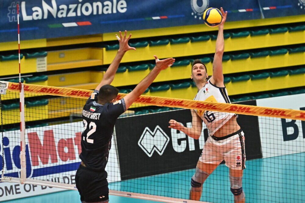 Volley, Italia sconfitta in amichevole: l’Iran passa al tie-break, Romanò top scorer