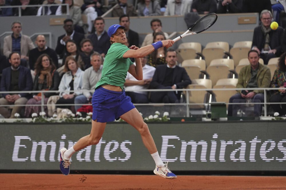 Sinner-Lehecka oggi, Roland Garros 2025: orario, tv, programma, streaming