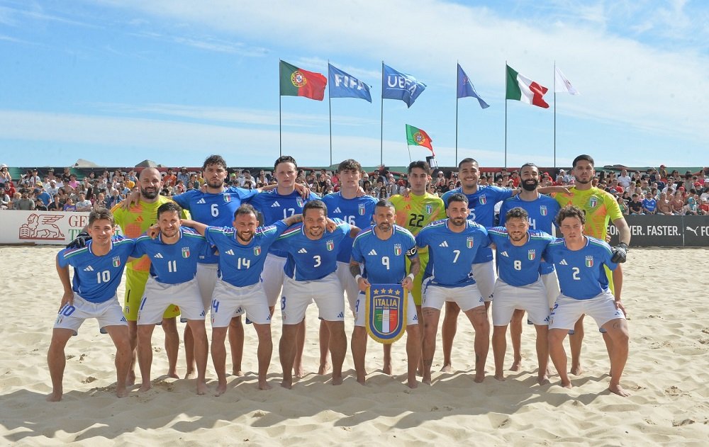 Beach soccer, l’Italia apre i Mondiali con una convincente vittoria sull’Oman