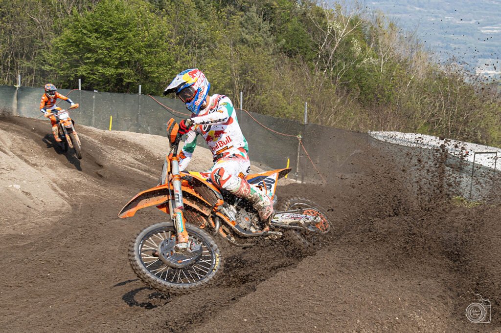 MX2, Adamo più veloce di tutti nella Qualifying Race, subito dietro Sacha Coenen