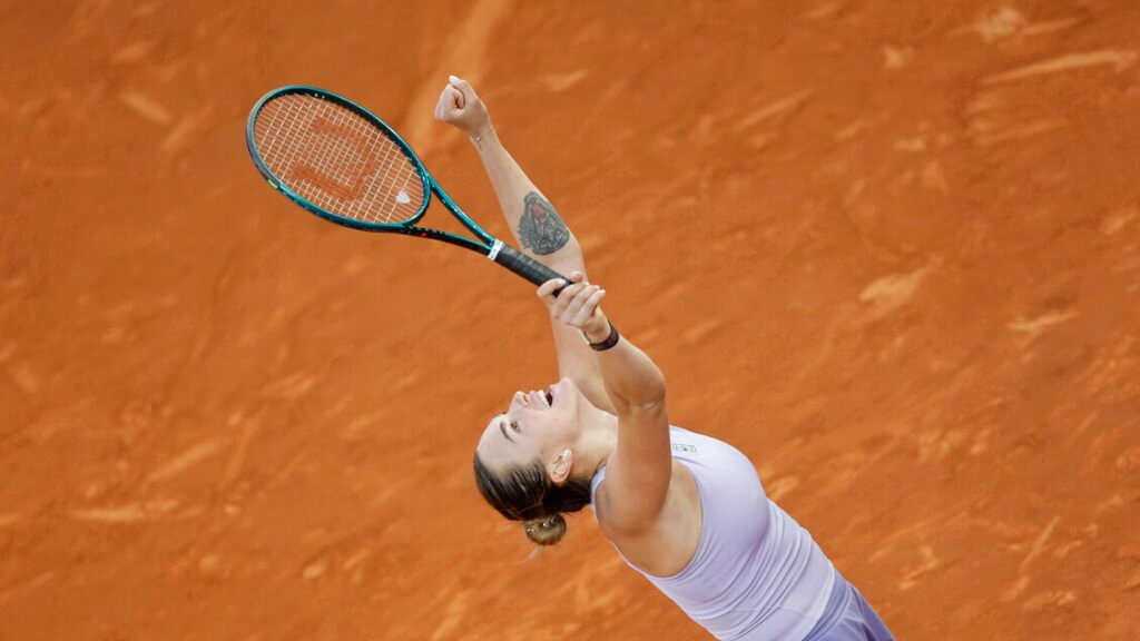 Tennis: Sabalenka batte Gauff e vince Masters 1000 Madrid