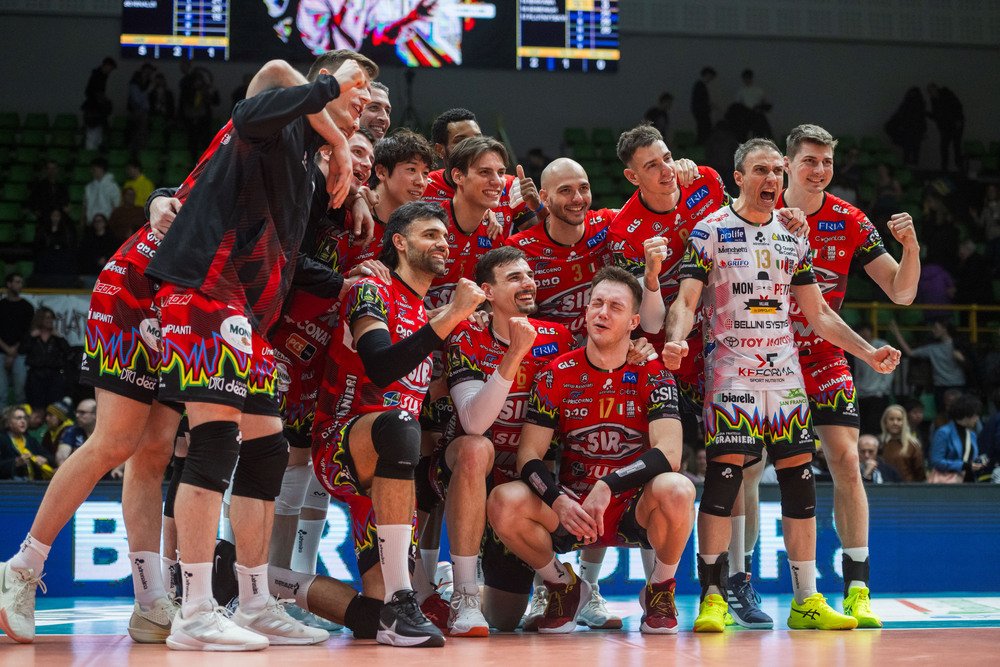 Volley, Perugia batte Piacenza in rimonta e si regala la Champions League