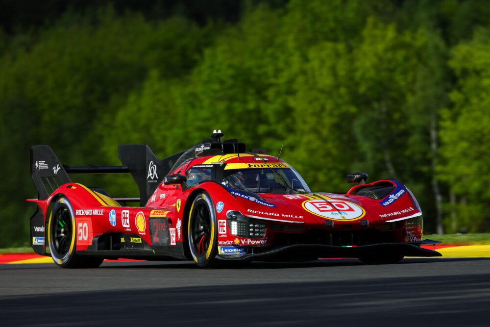 WEC, 6h Spa: Ferrari torna davanti con Fuoco nella FP3