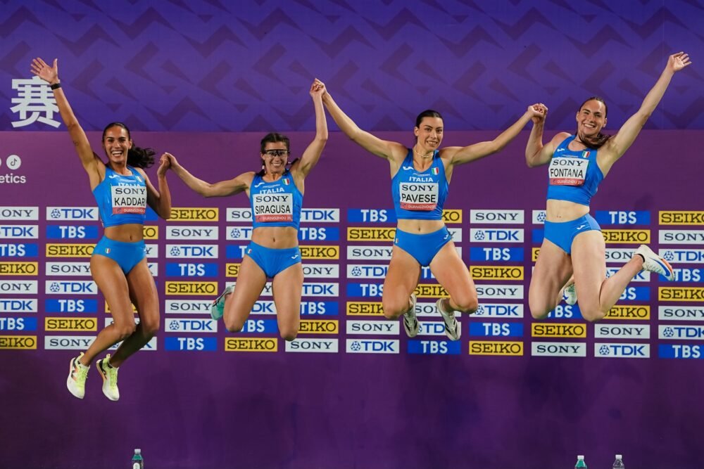Atletica, l’Italia completa l’opera con la 4×100 femminile: quattro staffette ai Mondiali