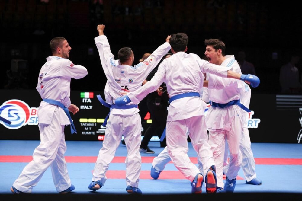 Karate: l’Italia chiude in trionfo gli Europei 2025! Oro nel kumite maschile e 12 medaglie totali