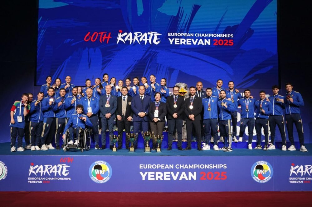 Karate, Italia sontuosa agli Europei 2025: Yerevan feudo azzurro