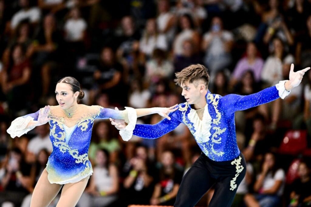 Pattinaggio artistico a rotelle: Mills-Cortini dominano lo short all’AIS di Trieste