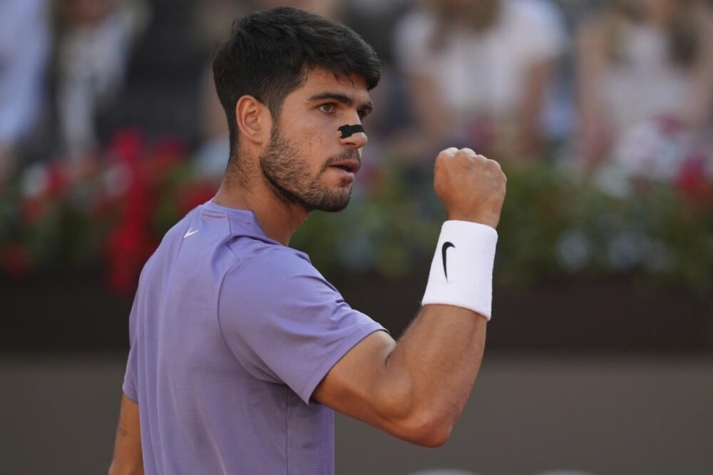 Alcaraz si conferma la cryptonite di Sinner e vince gli Internazionali d’Italia