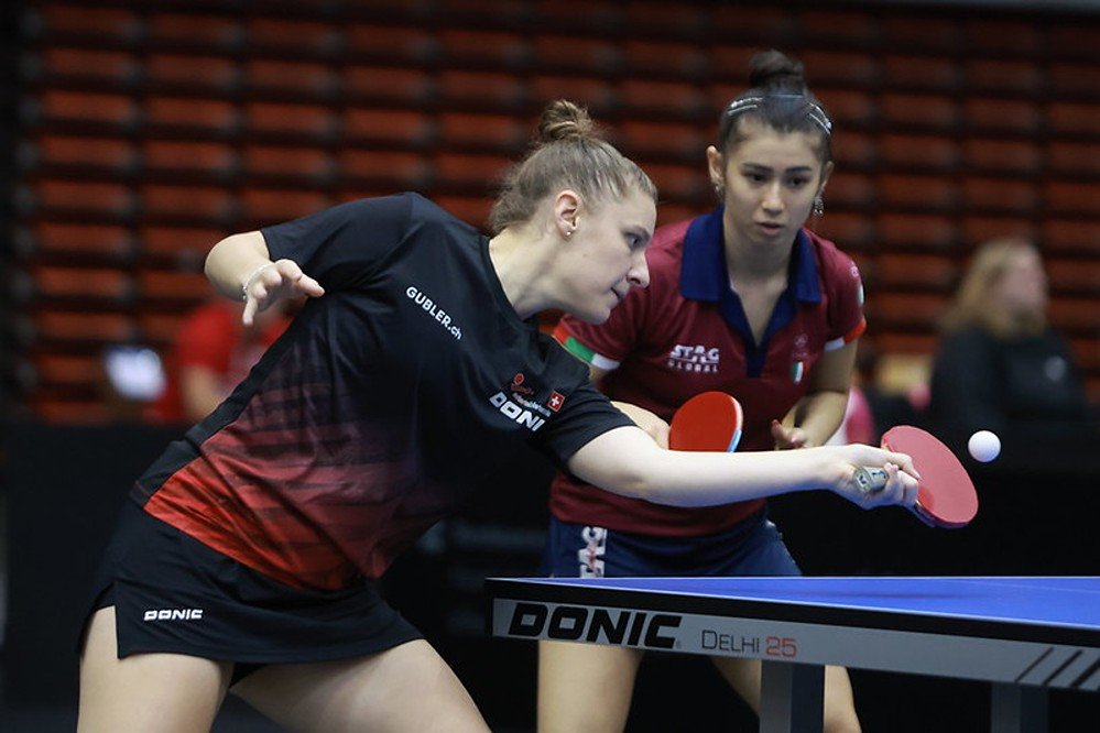 Tennistavolo: Monfardini avanza nel doppio femminile insieme a Moret. Vivarelli out nel singolare