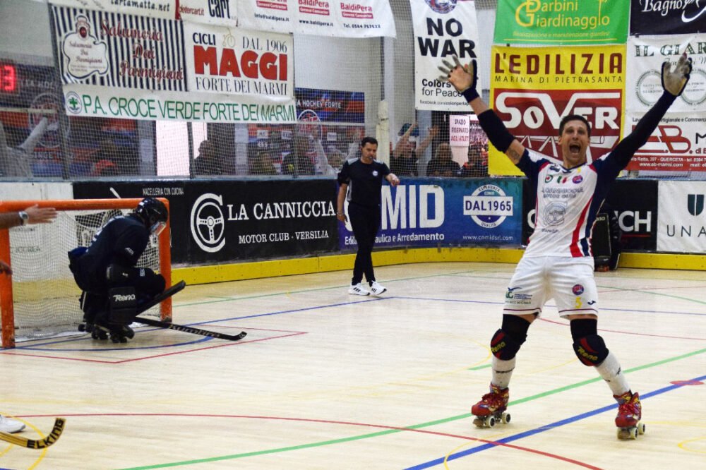 Hockey pista: Forte dei Marmi allunga la serie, Trissino torna in vantaggio