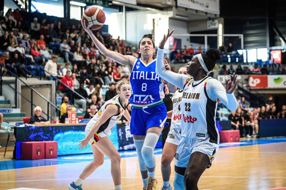 Basket femminile: Italia, colpo sfiorato in Belgio. Azzurre sconfitte di misura