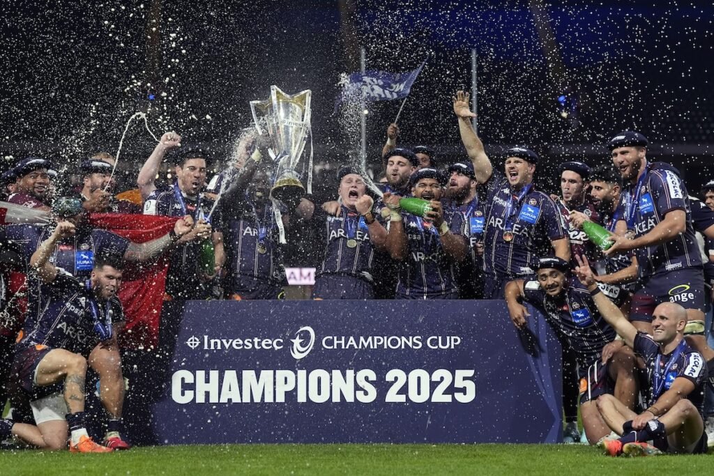 Rugby, Bordeaux vince la Champions Cup! Battuto Northampton