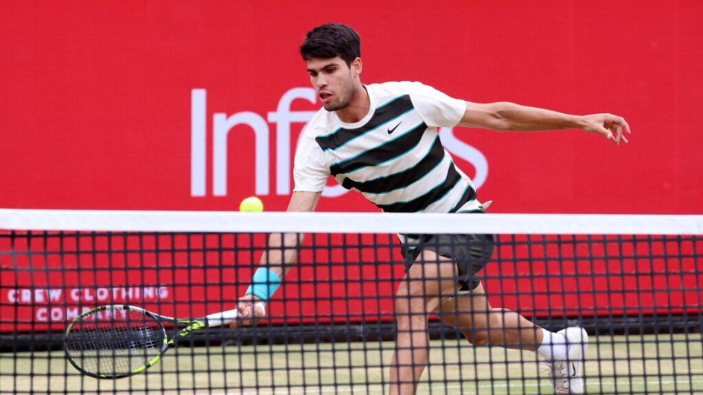 Tennis: battuto Lehecka, Alcaraz vince anche il Queen’s