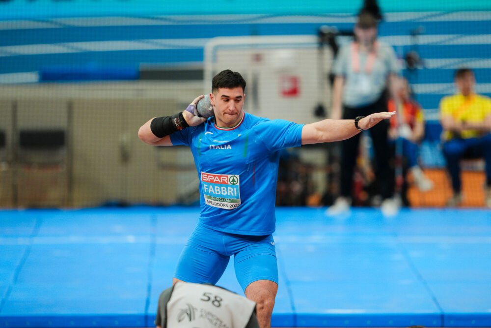 Leonardo Fabbri scalda i motori verso la Coppa Europa e vince a Ostrava davanti a Zane Weir