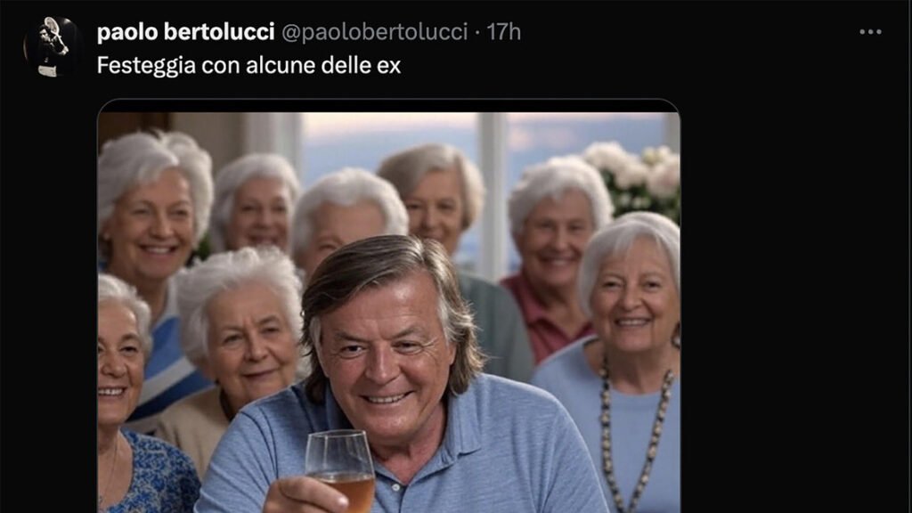 Panatta compie 75 anni, gli auguri ironici di Bertolucci