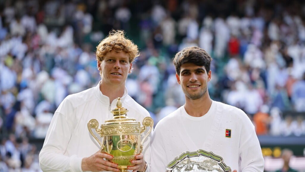 Tennis, Sinner ‘allunga’ in testa su Alcaraz, Cobolli in top 20