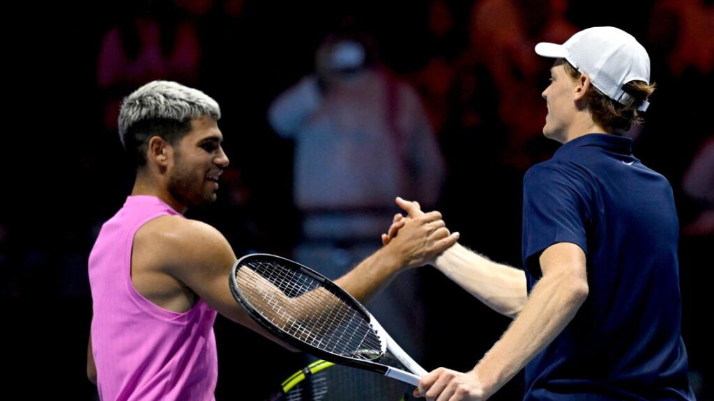 Finals: Sinner-Alcaraz in campo, primo allenamento a Torino