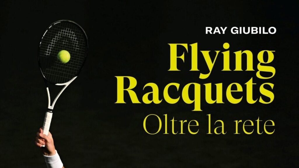 ‘Flying Racquets’, 40 anni di tennis negli scatti di Ray Giubilo