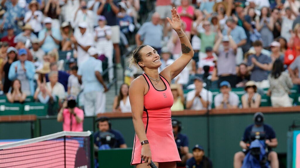 Tennis: Aryna Sabalenka vince il torneo Wta 1000 di Indian Wells