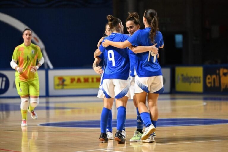 calcio-a-5:-l’italia-femminile-travolge-l’ungheria-nella-prima-amichevole