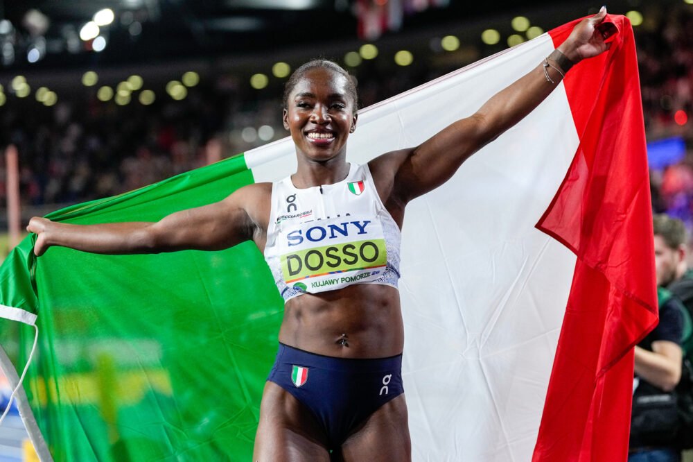 LA PIÙ VELOCE DEL MONDO! Zaynab Dosso fulmine d’oro: battuta la campionessa olimpica nei 60 metri!